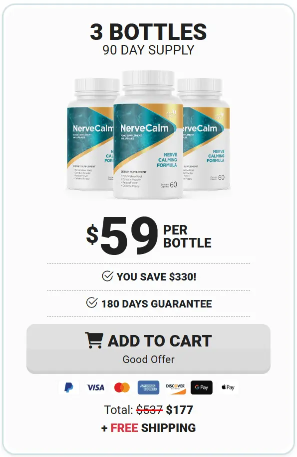 Buy NerveCalm 3 Bottle